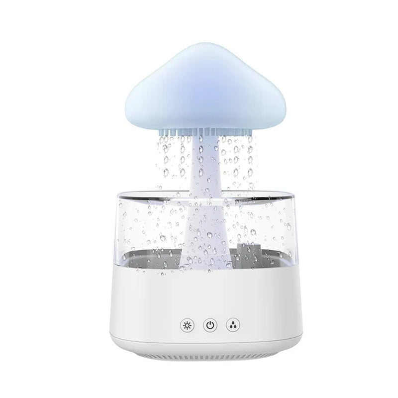 Relax Cloud Rain Diffuser Humidifier Raindrop Aromatherapy Machine Ultrasonic Atomization Humidification Colorful Lamp